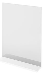 Cersanit Melar, tükör polccal 65x50cm, fehér, S614-006