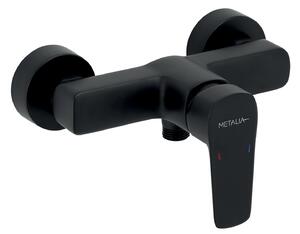 Novaservis Metalia 58, zuhanycsap tartozékok nélkül 150 mm, fekete, 58061 / 1-5