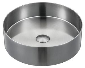 Sapho Sapho, AURUM rozsdamentes mosogató, átmérő 38 cm, kifolyóval együtt, rozsdamentes acél matt, AU401
