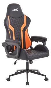 BARACUDA WHALE Gamer szék 150 kg fekete/narancs