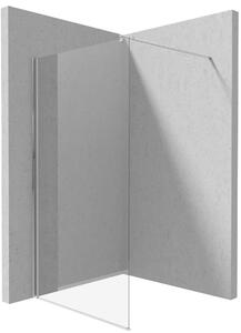 Deante Kerria Plus, Walk-in zuhany paraván 110cm, magasság 200cm, 6mm átlátszó üveg ActiveCoverrel, króm profil, KTS_031P