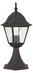 Newport - kültéri kerti álló lámpa, barna, E27, 40 cm - BRILLIANT-44284/55