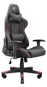 WHITE SHARK RACER-TWO fekete/piros gamer szék 120kg