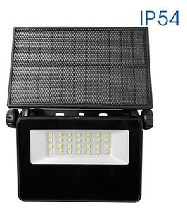 VIVALUX, 004850, EDAN Szolár LED reflektor mozgásérzékelővel, 8W, 4000K, 2000lm, IP65, 187x143x30 mm