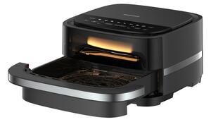 HEINNER 2in1 forrólevegős sütő és pizzasütő 4L 2200W fekete