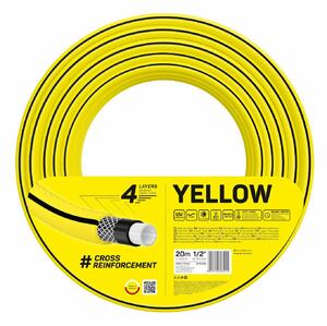 Kerti tömlő YELLOW 5/8'' 20m 4 rétegű Cellfast