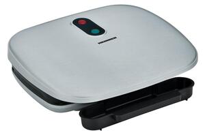 HEINNER Elektromos grill 1000W rögzített tapadásmentes lapok szürke HEG-F1000SL