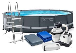 Intex Ultra XTR Frame fémvázas Medence kiegészítőkkel 488x122cm (