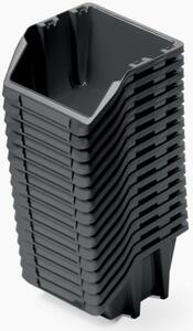 Tárolódoboz 5982233 - 77X60X92 mm, 16 db, Fekete