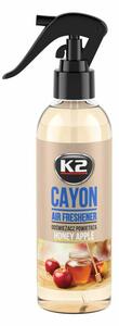 K2 Deocar Illatosító Porlasztós 250ml - Honey Apple