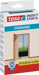 TESA® STANDARD szúnyogháló ajtóra, 2,2 x 1,3 m, antracit, 55679-21