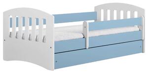 Kocot Kids Classic 1 Ifjúsági ágy ágyneműtartóval - kék - Többféle méretben