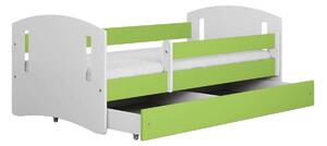 Kocot Kids Classic 2 Ifjúsági ágy ágyneműtartóval #zöld - Többfél