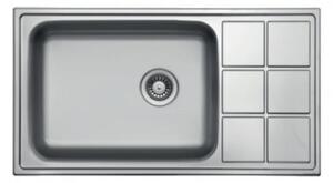 LT915.500 915x500 mm rozsdamentes mosogatótálca