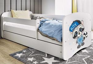 Kocot Kids Babydreams Ifjúsági ágy ágyneműtartóval - Mosómedve - Többféle méretben és színben