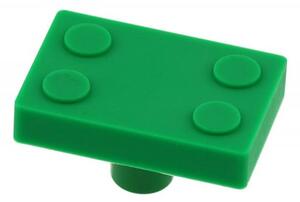 Lego zöld gyerekfogantyú