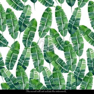 Fotótapéta Egzotikus zöld levelek Öntapadós 250x250cm