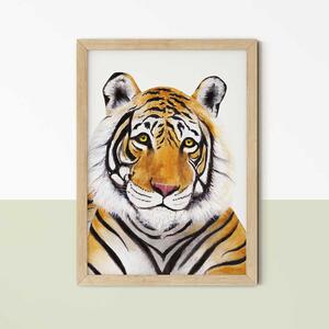 Tigris I. gyerekszobai falikép A4 (21x30 cm)