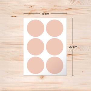 Minimalista pötty falmatrica - választható színek és méretek 6 cm