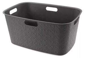 CURVER Softex ruháskosár szennyeshez 45 l - sötétszürke