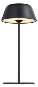 LIGHT UP LED asztali lámpa 27 cm, fekete