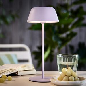 LIGHT UP LED asztali lámpa 27 cm, lila