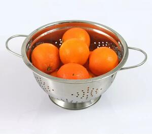 Kinghoff tésztaszűrő / gyümölcsmosó edény - Ø24 cm (KH-1237)