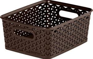 Curver 196895 196895 My Style Rattan Kosár 4L Sötétbarna