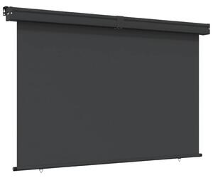 VidaXL fekete erkély oldalnapellenző 175 x 250 cm