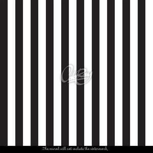 Fotótapéta Fekete-fehér csíkok Öntapadós 250x250cm