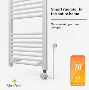 Blumfeldt Harrison Smart elektromos radiátor 50 x 100 cm 400 W App 3 törölközőmelegítő