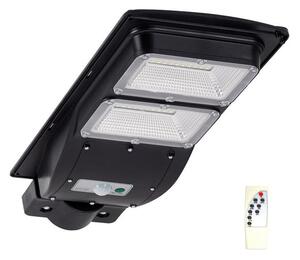 Polux LED Szolár utcai lámpa érzékelővel STREET 2xLED/6W/3,2V IP65 + távirányító SA1569