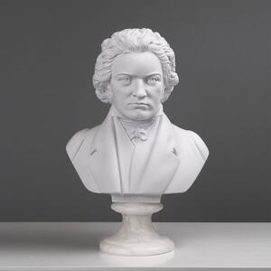 Beethoven mellszobor márvány luxus lakberendezés modern lakásdekoráció