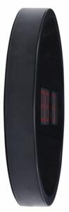 Falióra, LED kijelzős, 30 cm, ALBA Horled, fekete (BAOLEDF)