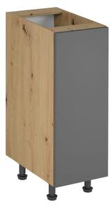 Kuchyňská skříňka LANGEN D30-P/L Artisan tölgy/szürke