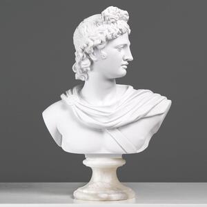 Apollo mellszobor márvány luxus lakberendezés modern lakásdekoráció
