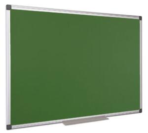 Krétás tábla, zöld felület, nem mágneses, 120x180 cm, alumínium keret (VVK06)
