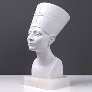 Nefertiti mellszobor márvány luxus lakberendezés modern lakásdekoráció