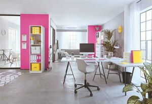 Doboz, A4 méret, LEITZ Click&Store, rózsaszín (E60440023)