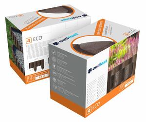 CELLFAST Cellfast ECO 2,4 m-es Téglavörös Kerti Paliszád