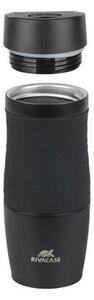 Termosz pohár, 0,38 l, RIVACASE 90345BM, fekete (RKU90345B)