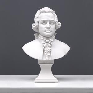 Mozart mellszobor márvány luxus lakberendezés férfi beltéri kültéri