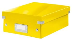 Doboz, rendszerező, S méret, LEITZ Click&Store, sárga (E60570016)