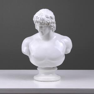 Antinous Mellszobor (Fehér) Mauro Ferretti glam modern luxus dekor