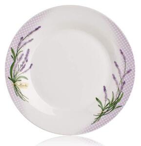 Porcelán lapostányér (24 cm-es)