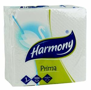 Szalvéta, 100 lap, Harmony Prima Plus (KHH148)