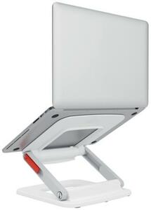Laptop állvány, állítható, LEITZ Ergo, fehér (E64240001)