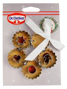 5 db-os karácsonyi sütivágó készlet, ø 3,5 cm - Dr. Oetker