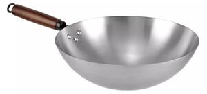Tradícionális kínai wok 32cm, 1,3mm vas Perfect Home
