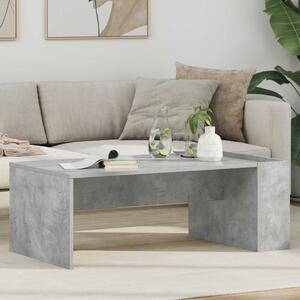 Dohányzóasztal Beton Szürke 95 x 50 x 34 cm Faanyag
